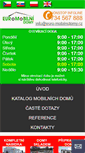 Mobile Screenshot of euro-mobilnidomy.cz